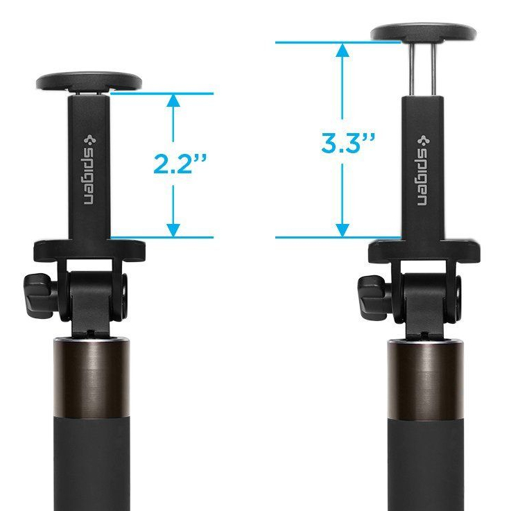 Selfie Stick, kijek, uchwyt Spigen S530W Wireless dla urządzeń mobilnych z systemem z iOS / Android.